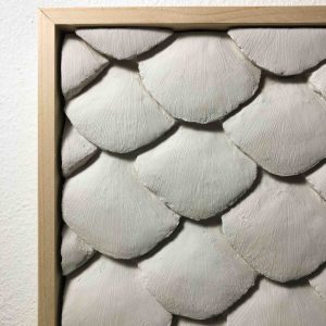 Wandskulptur Shells
